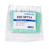 Cleanroom ESD Polyester Knit Swab, Static Dissipative Handle, 100/Bg redirect to product page
